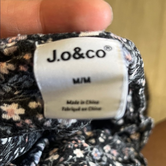 Floral Black Jumpsuit - Picture 2 of 3